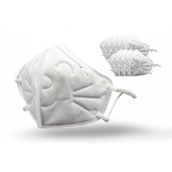 DW FACE MASK KIDS FFP2 Fehér Higéniai termékek