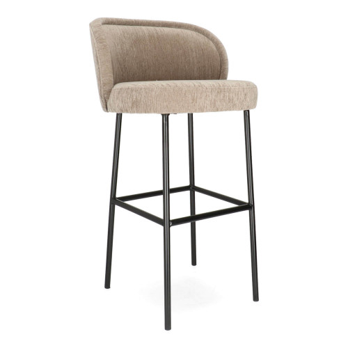 HM LOLLY Taupe, Több színben elegáns Kárpitos beltéri bárszék