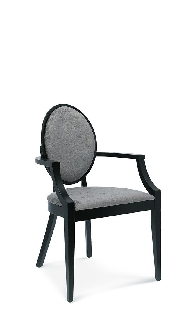 C- 3520 ARM Szürke elegáns Kárpitos beltéri szék