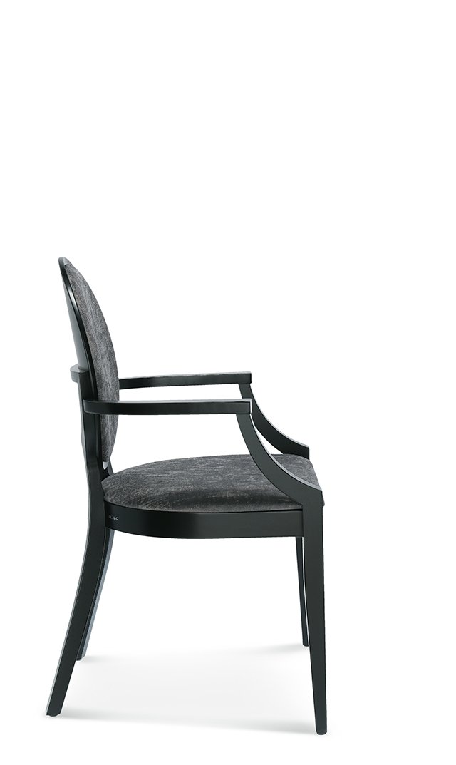 C- 3520 ARM Szürke elegáns Kárpitos beltéri szék
