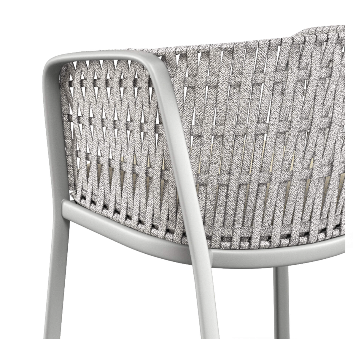EM ROUSSEL Több színben design Polirattan kültéri szék