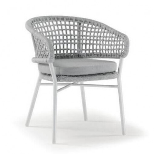 GR ATOL Szürke design Polirattan kültéri szék