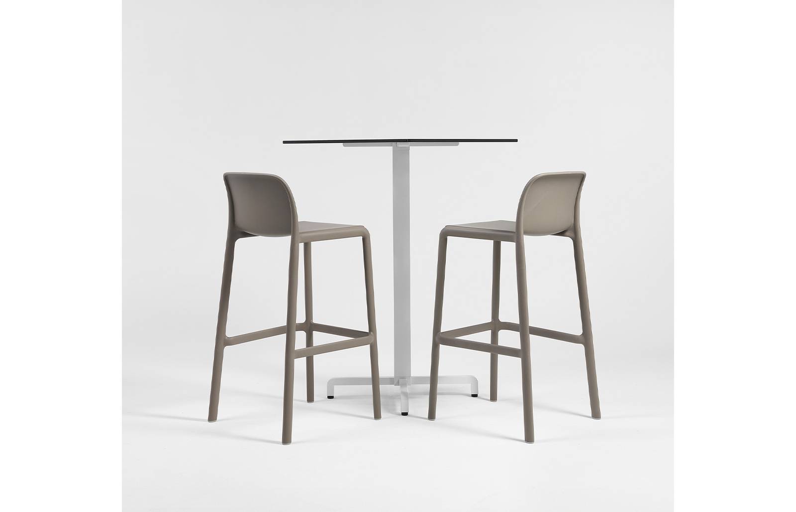 NARDI FARO Több színben minimalista Műanyag kültéri bárszék