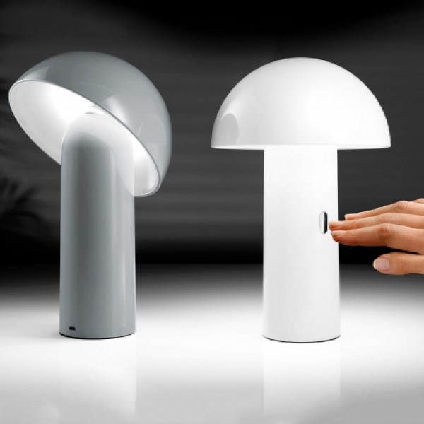 OS MUSHROOM Fekete design Beltéri asztali lámpa