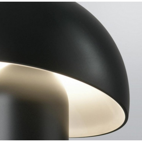 OS MUSHROOM Fekete design Beltéri asztali lámpa