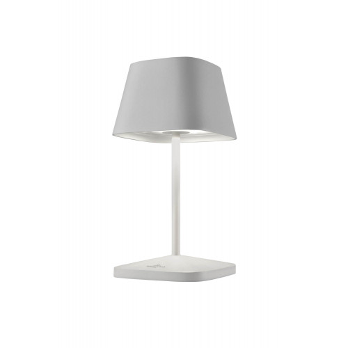 OS LEEPY Fehér minimalista Kültéri asztali lámpa