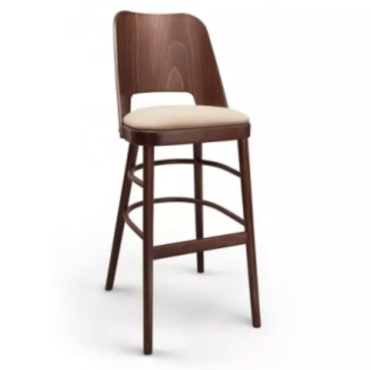 XTON 24 Barna design Fa beltéri bárszék