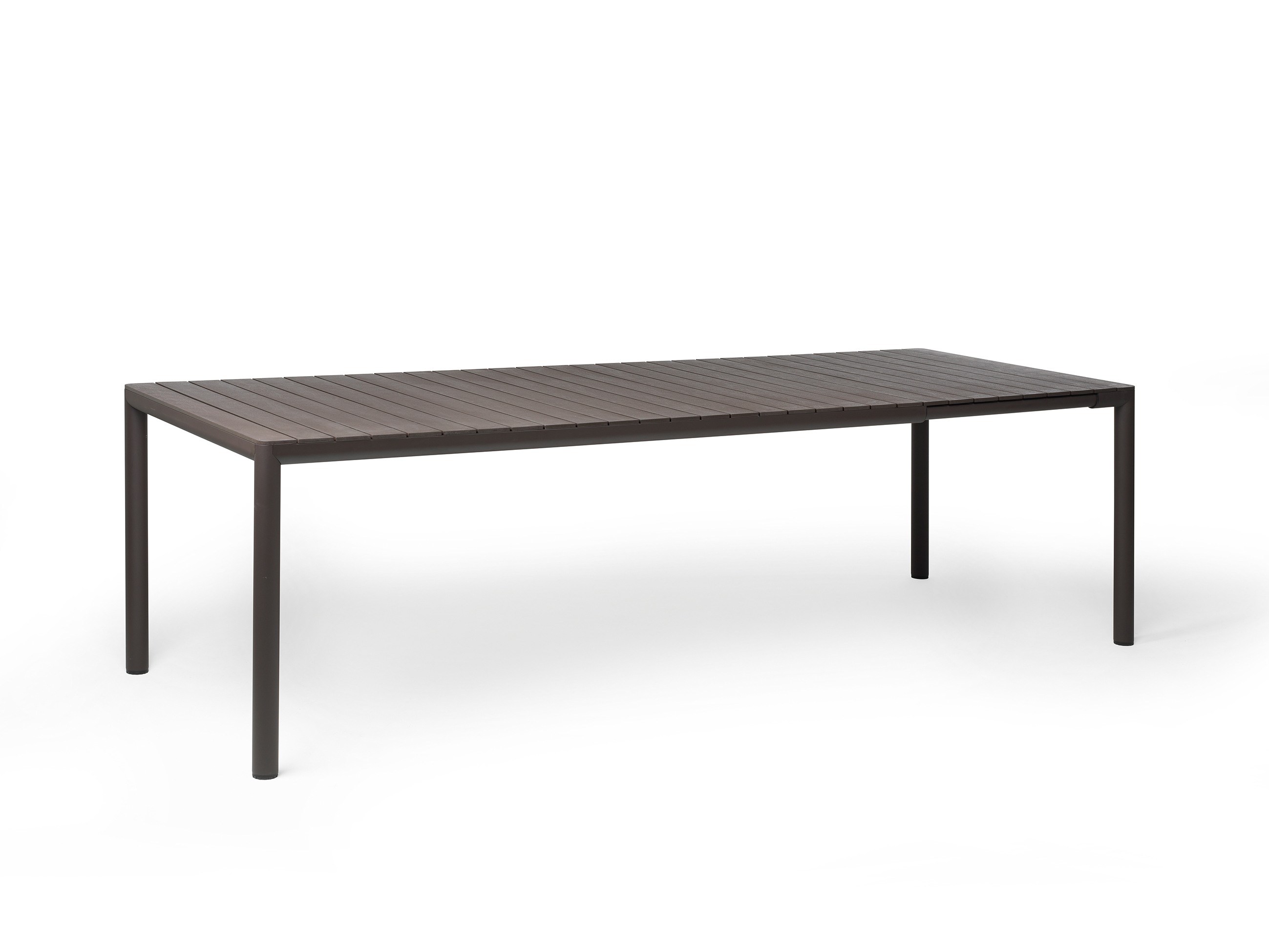 NARDI TEVERE 210 EXT Terra design, minimalista Kültéri komplett asztal