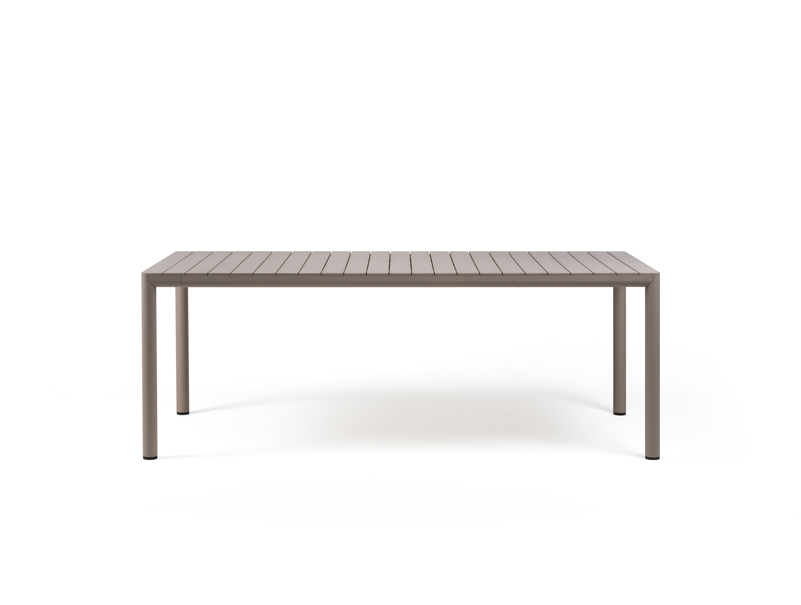 NARDI TEVERE 210 EXT Taupe minimalista Kültéri komplett asztal