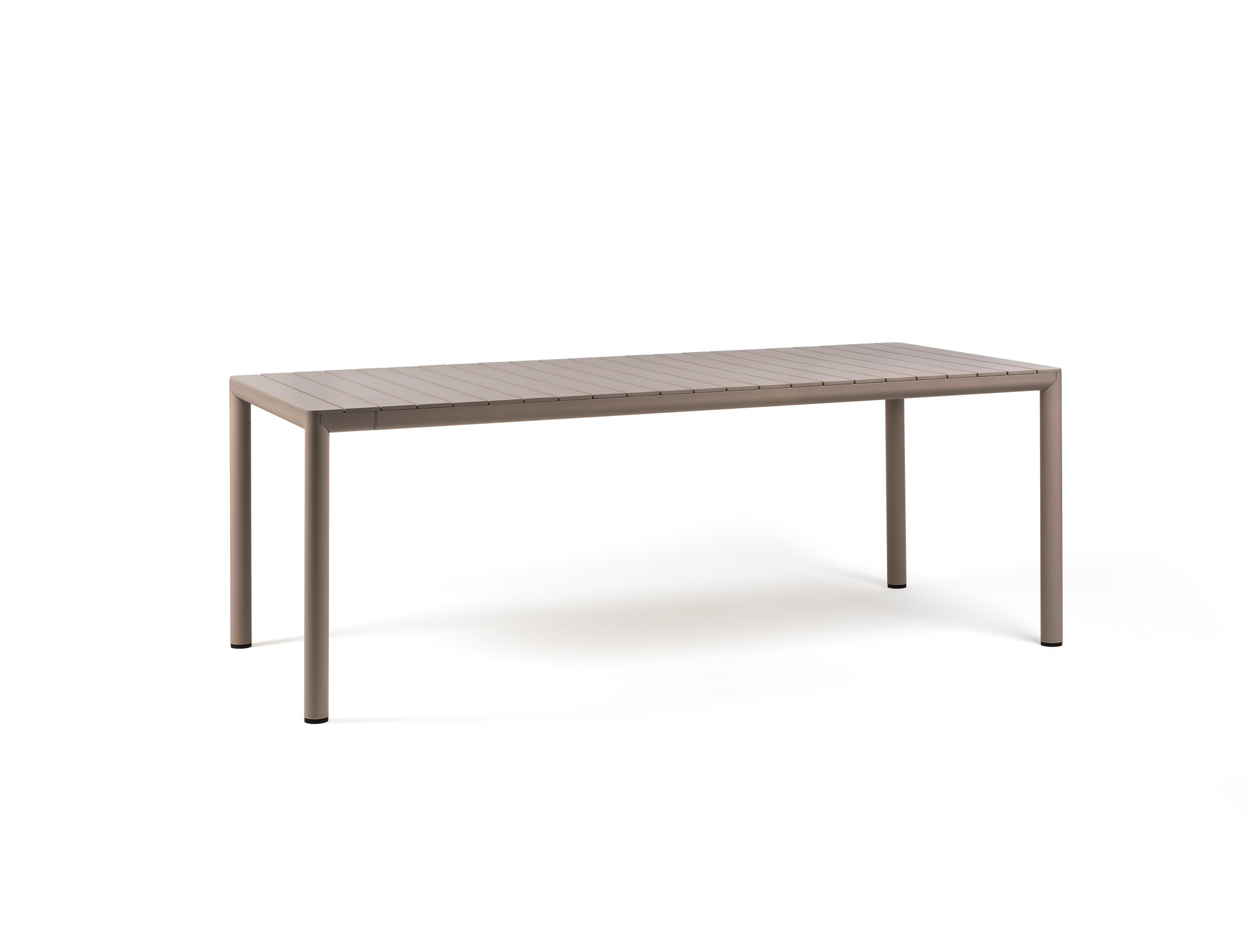 NARDI TEVERE 210 EXT Taupe minimalista Kültéri komplett asztal
