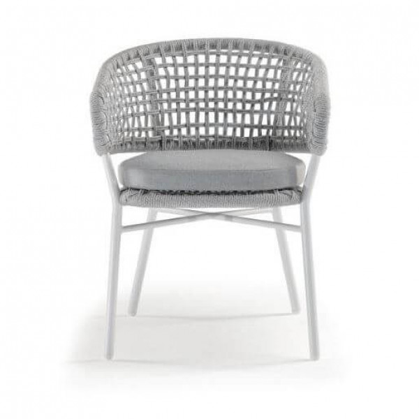 GR ATOL Szürke design Polirattan kültéri szék