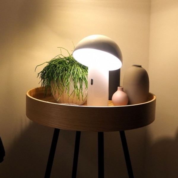 OS MUSHROOM Fekete design Beltéri asztali lámpa