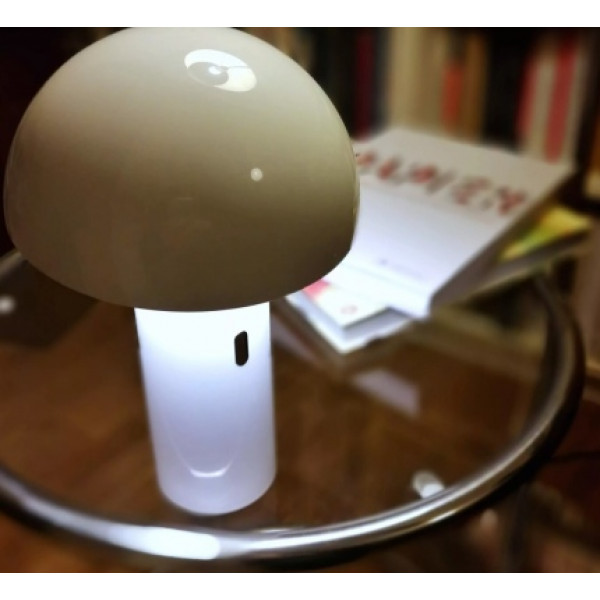 OS MUSHROOM Fekete design Beltéri asztali lámpa