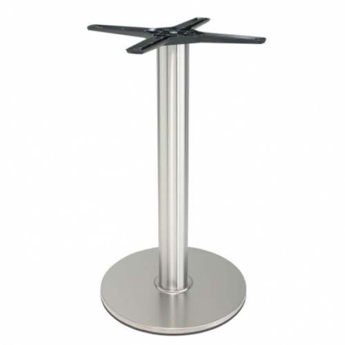 PA 430 INOX Ezüst modern Asztalbázis